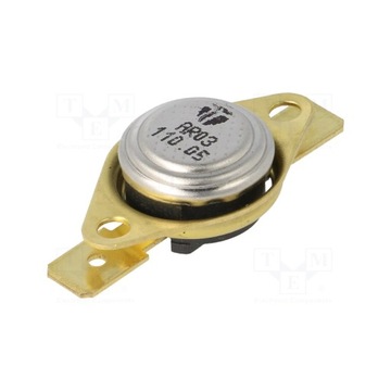 Wyłącznik termiczny bimetal KSD 16A/250V 110*C NC (AUTOMAT RESET) / AR03W1S
