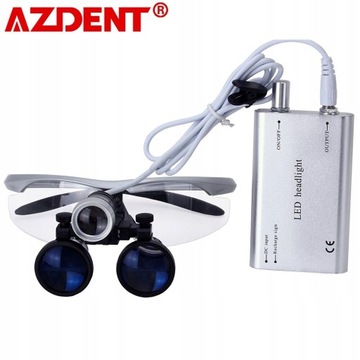 AZDENT 3.5X Magnification Binocular Dental Loupe