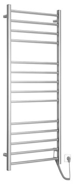 ESKINADO elektr.suszarka na ręczniki 60x150cm,130W, stal nierdz. poler.