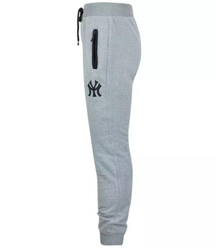Męskie spodnie dresowe sportowe bawełniane NY XL