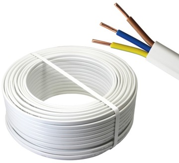 Кабель монтажный плоский NKT YDYP 3х1,5 диск 100м