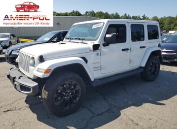 Jeep Wrangler IV 2021 Jeep Wrangler Unlimited Sahara 4XE 2021 2.0l 2.0 Hybryda 375KM