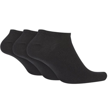 Nike ponožky ponožky čierne členkové ponožky SX7673-010 L