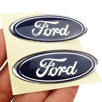 Декоративная наклейка на руль автомобиля с логотипом Ford