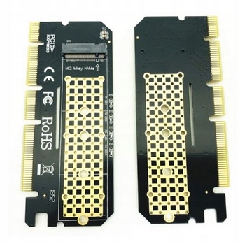 Адаптер Pci-e x4 x8 x16 для твердотельного накопителя m.2 NVMe