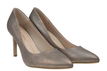 S.LEONE 1399 ВЫСОКИЕ ЖЕНСКИЕ ТУФЛИ, МЕДЬ D036 R 38