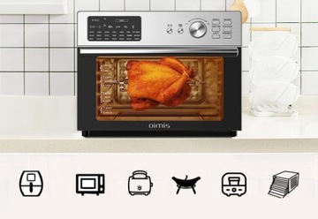 Духовка 30 л, 21 многофункциональная программа OIMIS.