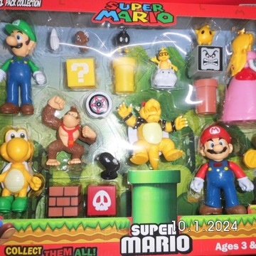 Zestaw figurek Super Mario i Luigi 21 elementów/880802