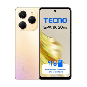 Smartfon TECNO SPARK 20 Pro 8/256GB Sunset Blush