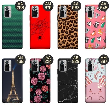 ЧЕХОЛ ДЛЯ REDMI ПРИМЕЧАНИЕ 10 PRO / 10 PRO MAX ТОП100 ОБРАЗЦОВ ДИЗАЙНА С ПРИНТОМ КОРПУСА