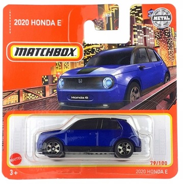 Samochodzik Matchbox 2020 Honda E niebieska
