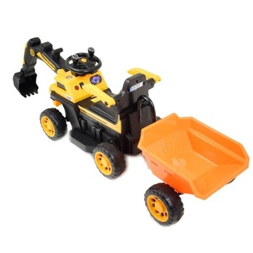 ТРАКТОР, АККУМУЛЯТОРНЫЙ ЭКСКАВАТОР + ПРИЦЕП + ДИСТАНЦИОННОЕ УПРАВЛЕНИЕ / HRB106