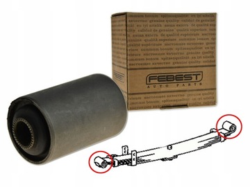 TOYOTA HIACE 95-01 TULEJA RESORU TYŁ TYLNEGO