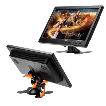 ДИСПЛЕЙ АВТОМОБИЛЬНОГО МОНИТОРА 10,1-дюймовый вход HDMI/VGA/BNC/AV/DE премиум-класса