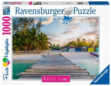 Ravensburger Puzzle 2D 1000 elementów: Malediwy 16