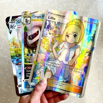 30 Sztuk Legendarnych OVERSIZE PLUS Kart Pokemon
