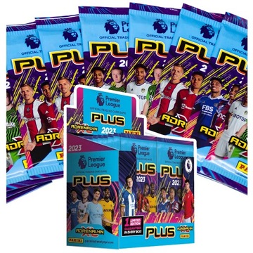 PANINI PREMIER LEAGUE PLUS 2023 KARTY 10 saszetek