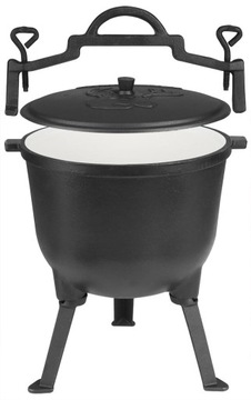 Kociołek ŻELIWNY Rossner AUSTRIA 11L JAKOŚĆ TRADYCJA