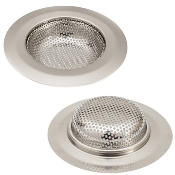 Sitko korek do zlewozmywaka zlewu chrom 115mm