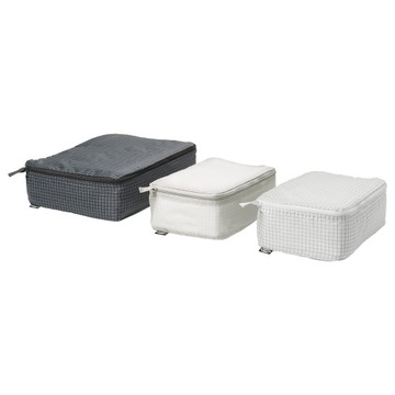 IKEA RENSARE Worki na ubrania 3 szt. pokrowce