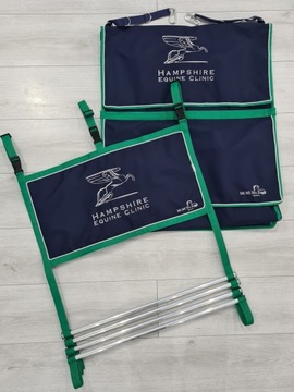 Torba/organizer na boks na szczotki do konia koń