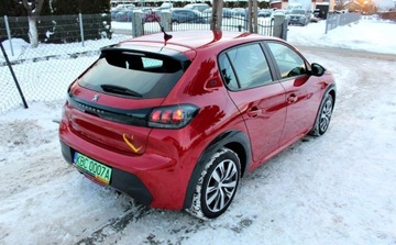 Peugeot 208 II e-208 Elektryczny 136KM 2021 Peugeot 208 e 208 Apple car Android auto Asystent pasa ruchu 136KM, zdjęcie 4