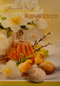 WIELKANOC KARTKA OKOLICZNOŚCIOWA