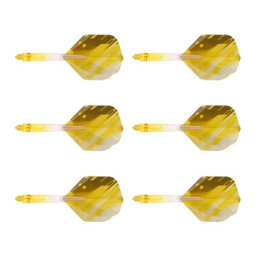 10 Pieces Stable Threaded Shafts Made of Yellow