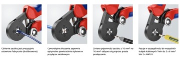 KNIPEX 97 53 04 клещи для обжима концов