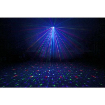 LASER imprezowy 330mW RGB GOBO IRC pilot Beamz