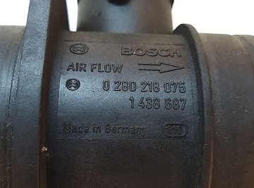 BMW E87 E46 E90 VÁHA VZDUCHU 0280218075 1.6 1.8