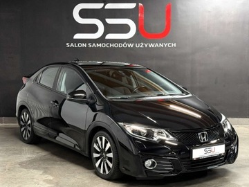 Honda Civic IX Hatchback 5d Facelifting 1.4 i-VTEC 100KM 2016 Honda Civic 1.4 16V 100 KM Elegance Kamera Nawigacja LED ALU Gwarancja SSU, zdjęcie 7
