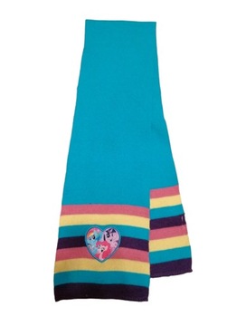388. Szalik My Little Pony turkusowy 5/6 lat