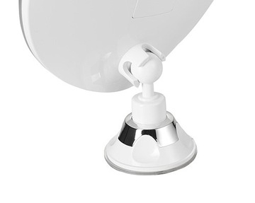 Adler AD 2168 Зеркало для ванной комнаты со светодиодной подсветкой, увеличивающее макияж, 24 светодиода