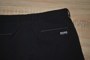 HUGO BOSS spodnie czarne SLIM FIT r. 34 BDB