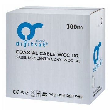 Kabel antenowy Digitsat WCC 102 300 m