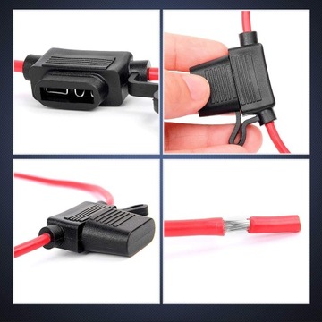 Гнездо держателя автомобильного предохранителя СТАНДАРТ 12AWG 2,5 мм2