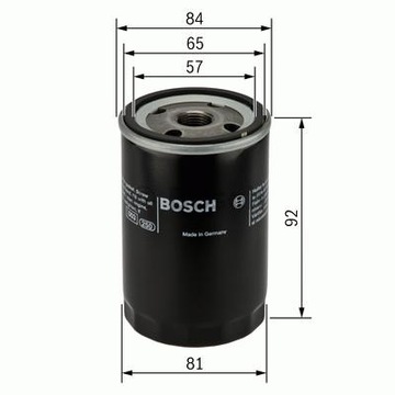 BOSCH 0 986 452 036 FILTR OLEJE