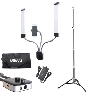 MITOYA MTY-176 LED 2W1 + TORBA + STATYW 230 cm