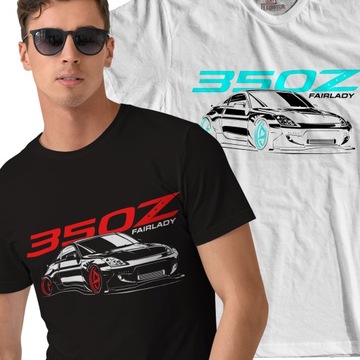 KOSZULKA MOTORYZACYJNA DLA FANA SAMOCHODÓW L