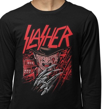 LONGSLEEVE HORROR/ROCK SLASHER