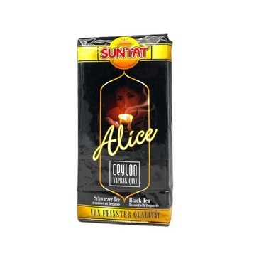 Herbata czarna z bergamotką Alice duży liść 250g