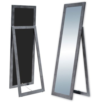 DUŻE Lustro w ramie STOJĄCE 170x50 beton