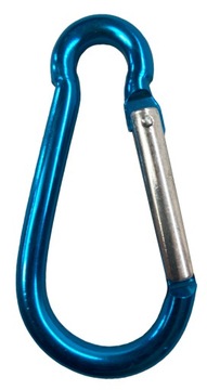 Karabińczyk aluminiowy kolor 70 mm 5 sztuk