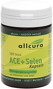 ACE + SELEN allcura 100 kapsułek ODPORNOŚĆ
