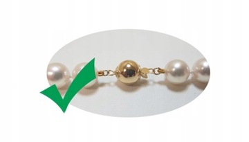 ЖЕМЧУГ 6-6,5 ММ - БРАСЛЕТ С МАГНИТНЫМ КЛАССОМ