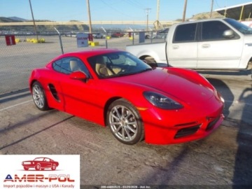 Porsche 2019 Porsche 718 Cayman PORSCHE 718 CAYMAN 2.0 Benzyna 300KM