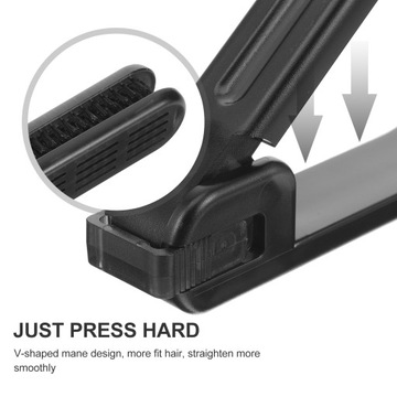 Выпрямители для волос Двусторонняя щетка для волос