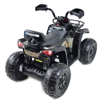 MEGA QUAD НА АККУМУЛЯТОРЕ, МЯГКИЕ КОЛЕСА, МЯГКОЕ СИДЕНИЕ, АМОРТИЗАТОРЫ/JS00