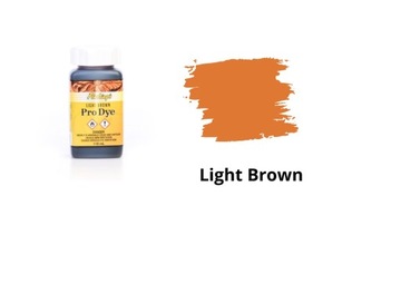 Farba do skóry Fiebing's Pro Dye 118ml LIGHT BROWN